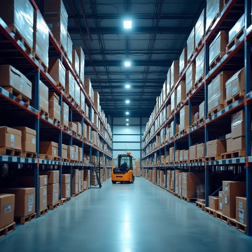 Control de inventario en almacén