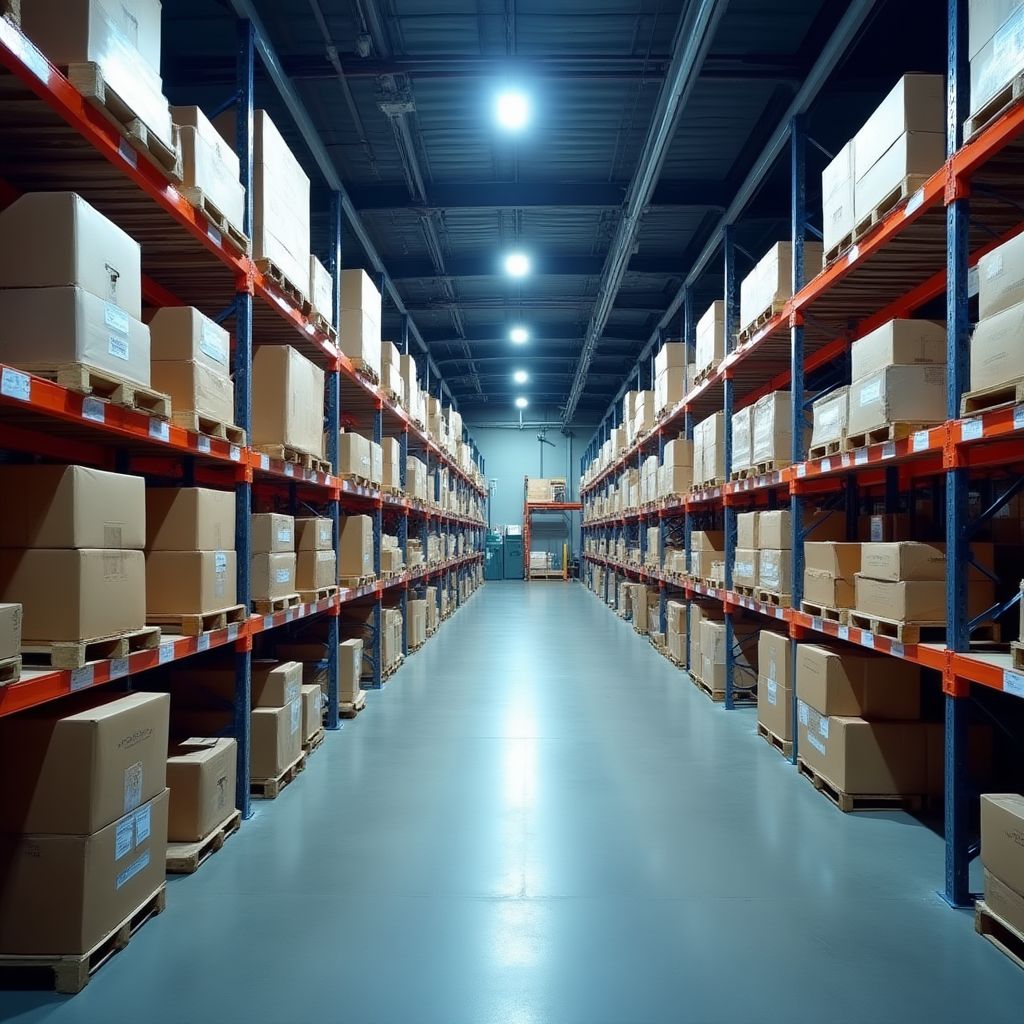 Almacén y centro de distribución